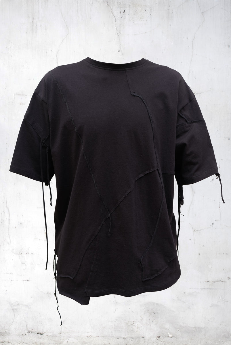 TEARDROP PATCHWORK TSHIRT – UNDER THE SIGN