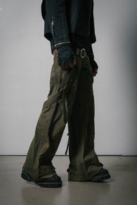 SUBMARINE PATCHWORK PANTS