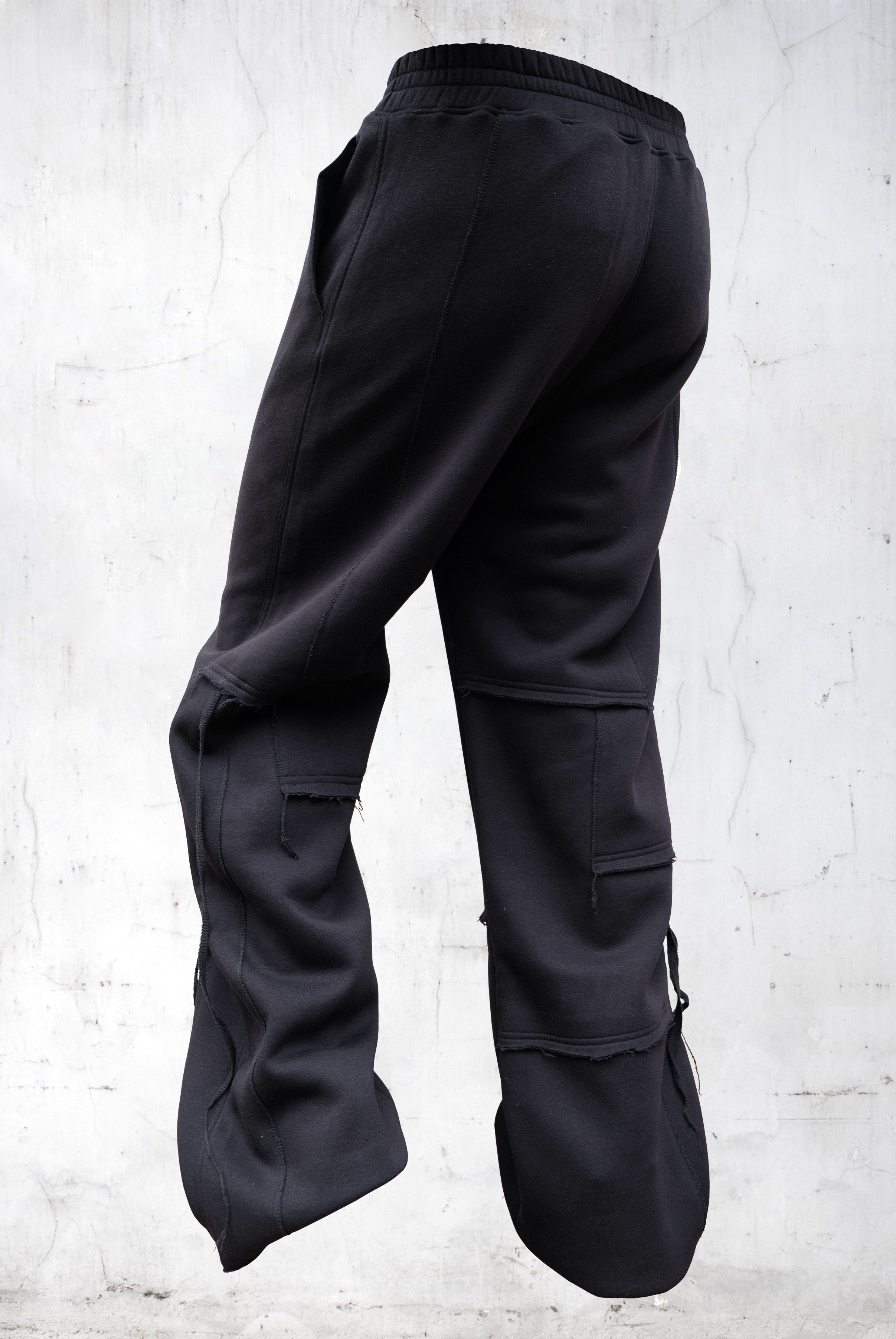 TEARDROP PATCHWORK SWEATPANTS