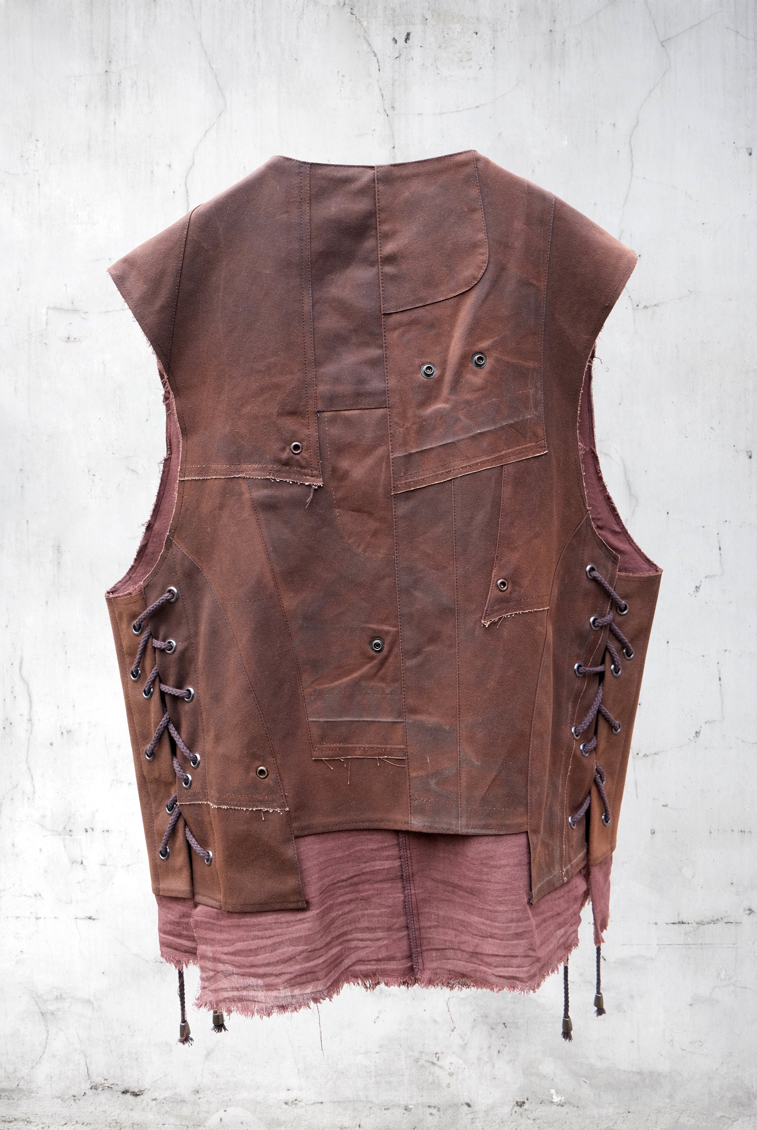 STEAMCRAFT PATCHWORK VEST